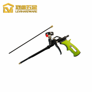 Professional Long-Barrel Foam Gun with 315mm Extension – Heavy-Duty PU Expanding Sealant Applicator for Deep Cavity, Narrow Gap & Roof Insulation Sealing