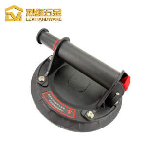 GS-01 Professional 8-Inch Vacuum Suction Cup, Heavy-Duty Hand Pump Lifter with Red-Line Safety Indicator for Glass & Stone