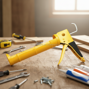 Best 310ml Revolving Sealant Gun LV-117P | Precision Non-Drip Manual Caulking Tool with High-Thrust Power