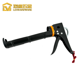 LV-117 Professional Revolving Caulking Gun | Heavy-Duty 360° Swivel Barrel Sealant Gun with Ultra Labor-Saving Drive