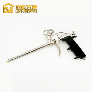 LV-201 Heavy-Duty Professional Expanding Foam Gun, All-Metal PU Sealant Applicator with Precision Flow Control for Window Sealing, Insulation, and Construction
