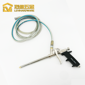LV-201 Professional Expanding Foam Spray Gun with Extension Hose, Heavy-Duty Pneumatic Caulking & Filling Tool for Stone Gapping, Sealing, and Construction