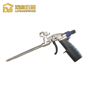 LV-209 Premium Teflon Anti-Stick Foam Gun – Heavy-Duty Zinc Alloy Barrel PU Sealant Applicator with Non-Clog Valve & Precision Flow Regulator for Professional Use