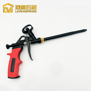LV-219 Professional Zinc-Alloy Foam Gun – Heavy-Duty PU Sealant Applicator with Precision Brass Nozzle & Anti-Slip Ergonomic Rubber Grip for All-Day Construction
