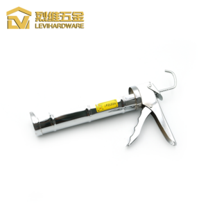 LV-315 Professional Chrome-Plated Iron Alloy Caulking Gun | Ultimate Durability 10oz Sealant Gun with Labor-Saving High-Thrust Drive