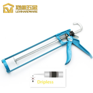 LV353-2 Elite Dripless Caulking Gun | Best Value Iron Alloy Sealant Gun with Precision Anti-Drip Technology