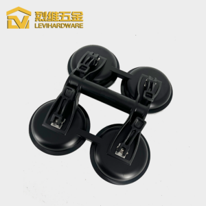 LV-404E Heavy-Duty Quad-Claw Suction Cup, 200kg Max Capacity Industrial Glass Lifter for Oversized Panes and Stone Slabs
