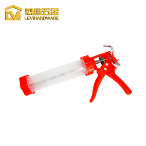 LV-9311E Lightweight Plastic Sausage Caulking Gun | Best Value 600ml Foil Pack Applicator | Durable & Rust-Proof