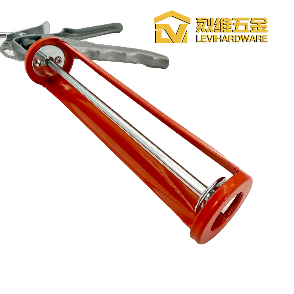 LV-9326 High-Thrust Iron Alloy Caulking Gun | Professional Skeleton ...