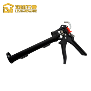 Professional 360° Rotating Barrel Caulking Gun LV-9327Q8 | 10oz Anti-Drip Sealant Gun with Swivel Handle for Tight Spaces