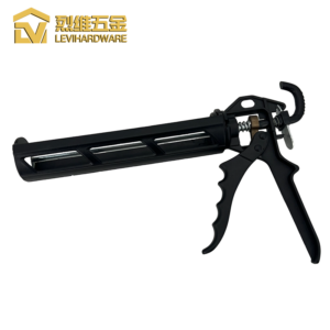 LV-9355-2 Professional Aluminum Sausage Gun | 600ml Heavy-Duty Sealant Applicator | High-Thrust Labor-Saving Design
