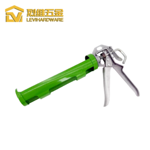LV-9370-1 Professional Aluminum Sausage Gun | 600ml High-Thrust Sealant Applicator | Industrial Grade Anti-Corrosion Design