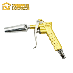 LV-AB12 Industrial Venturi High-Volume Air Blow Gun, Heavy-Duty Pneumatic Duster with Powerful Booster Nozzle for Large Scale Workshop Cleaning