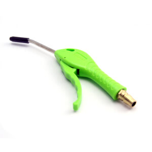 LV-AB6 Compact Lightweight Plastic Air Blow Gun, Ergonomic Mini Pneumatic Duster with Short Precision Nozzle for Electronics, Detailing, and Benchtop Cleaning