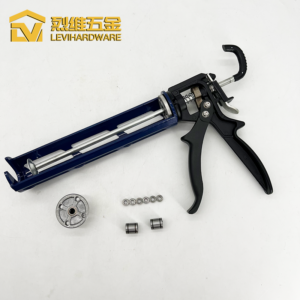 LV-B8 Professional Bearing Drive Caulking Gun | Ultra-Smooth Labor-Saving Design | 360° Swivel Aluminum Sausage Gun