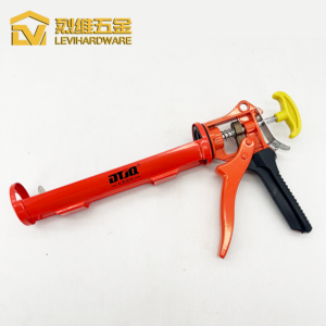 Amazon Best-Seller LV-E8 Revolving Caulking Gun | Heavy-Duty 360° Swivel Barrel Sealant Gun with Ergonomic T-Pull Handle
