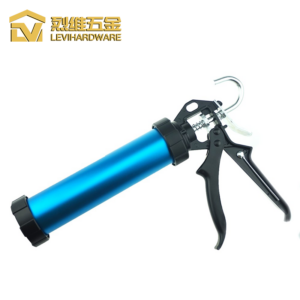 LV-600B Compact 9-Inch Aluminum Sausage Gun | 10oz 310ml Precision Sealant Applicator | Professional Lightweight Alloy Design