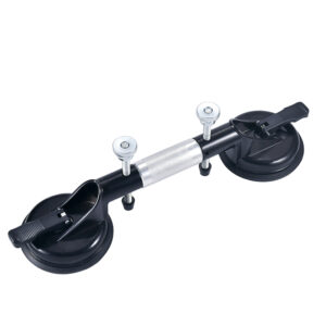 LV-202E Professional Stone Seam Setter, Dual-Claw Aluminum Suction Cup with Adjustable Leveling Knobs for Granite, Marble and Glass Joining