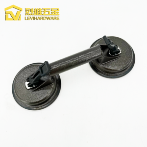 LV-202F Professional Aluminum Dual-Claw Suction Cup, Heavy-Duty 120kg Capacity Metal Glass Lifter for Large Format Tiles & Windows