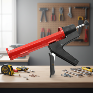 LV-329 Lightweight Labor-Saving Caulking Gun | Reinforced Engineering Plastic Sealant Gun for 10oz Cartridges