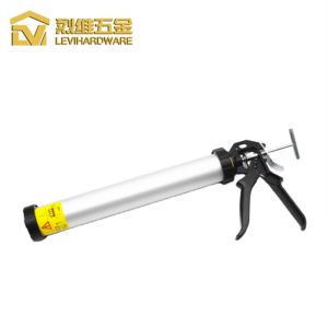 LV8360 Professional Aluminum Sausage Gun | Multi-Size 310ml/450ml/600ml Capacity | High-Thrust Labor-Saving Sealant Gun