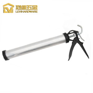 Best Manual 600ml Sausage Caulking Gun LV8760 | Durable Aluminum Barrel | Pro-Grade Labor-Saving Drive Tool