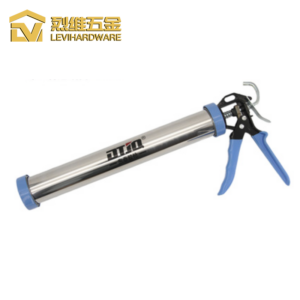 Professional 600ml Aluminum Sausage Caulking Gun LV-93372A | Heavy Duty Sealant Gun with 18:1 High Thrust Ratio