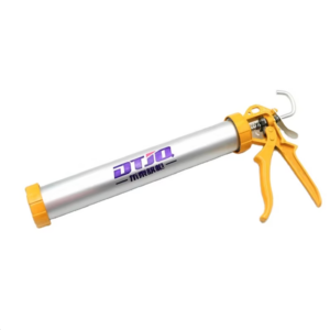 LV9337-2B Aluminum Barrel Sausage Gun | Industrial Grade 20oz Foil Pack Gun with Smooth Non-Drip Action