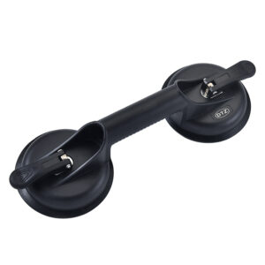 LV-202A Heavy-Duty Aluminum Dual-Claw Suction Cup, 120kg Capacity Professional Double Glass Lifter for Tiles & Windows
