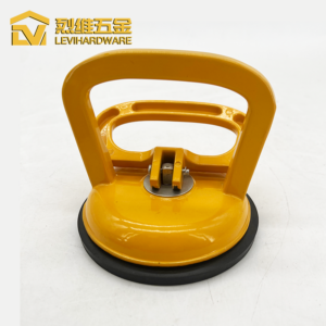 Aluminum Alloy Single-Claw Vacuum Suction Cup, Heavy-Duty Professional Glass, Stone, and Tile Lifter with Strong Grip